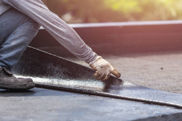 Professional Crawl Space Encapsulation technician working in Round Hill, VA